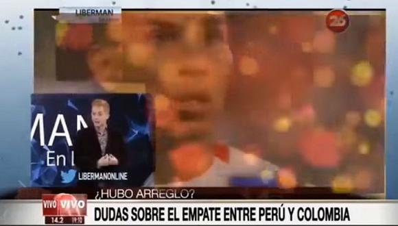 Liberman destroza a Perú y Colombia por supuesto 'arreglo' [VIDEO]