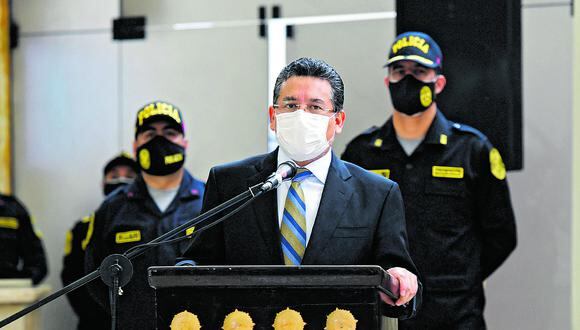 Rubén Vargas presentó su renuncia tras dos semanas como Ministro del Interior. (Foto: Twitter Ministerio del Interior)