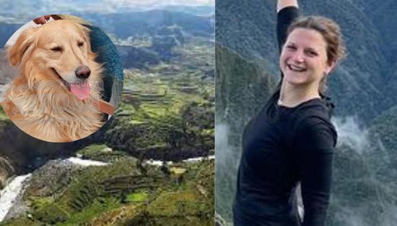 Natasha Crombrugghe (28), está desaparecida desde el 23 de enero en la región Arequipa. Foto: composición