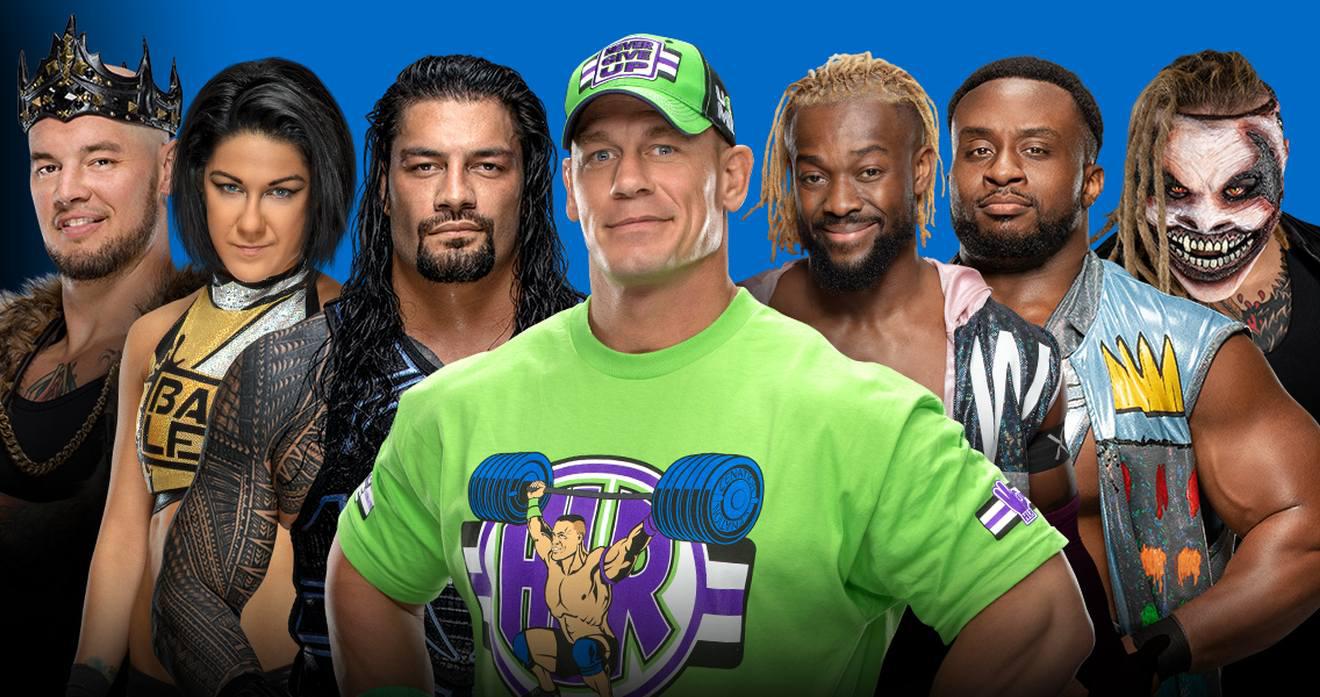 Mira los personajes que aparecerán en WWE SmakcDown del 28 de febrero del 2020 con John Cena. (Foto: WWE)