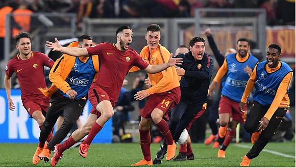 Periodista italiano se volvió loco tras el tercer gol de la Roma [VIDEO]