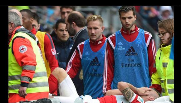 Bundesliga: Jugador del Mainz sufrió terrible lesión en la rodilla [VIDEO]