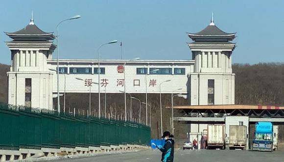 Suifenhe, puerto fronterizo entre China y Rusia (Reuters)
