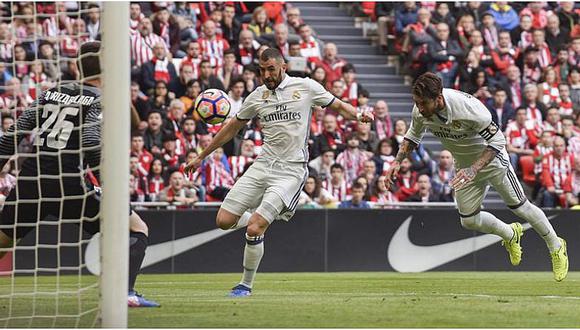 Real Madrid: CR7 para Benzema y gol del Madrid en San Mamés [VIDEO]