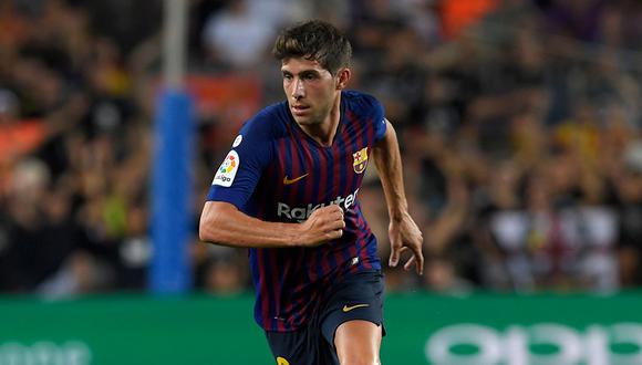 Sergi Roberto es uno de los capitanes del FC Barcelona en la temporada 2021-22. (Foto: AFP)