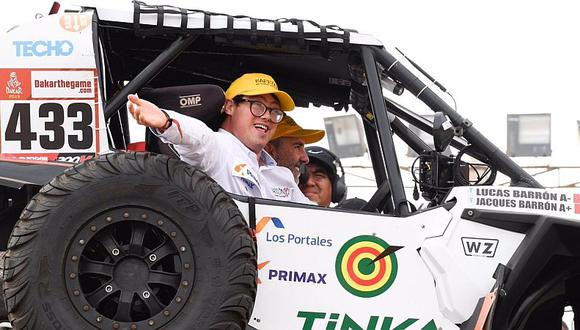 Dakar 2019: el emotivo momento que vivió Lucas Barrón en la etapa 2 [VIDEO]