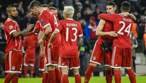 Bayern Múnich derrotó 3 a 1 al PSG pero quedó como segundo del grupo
