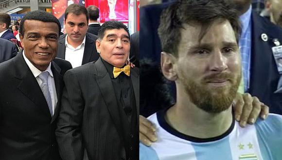 Maradona recuerda a Teófilo Cubillas y lanza dardo contra Lionel Messi