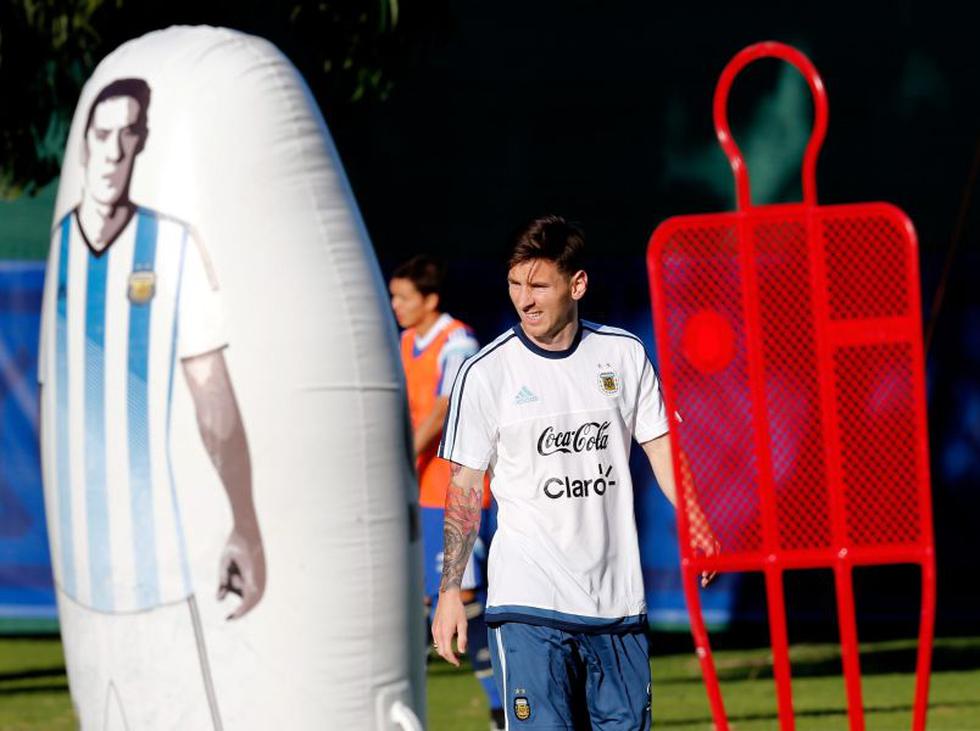 Copa América 2015: repasa la primera práctica de Lionel Messi [GALERÍA]