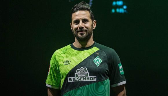 Werder Bremen recordó a Claudio Pizarro en redes sociales. (Foto: @werderbremen)