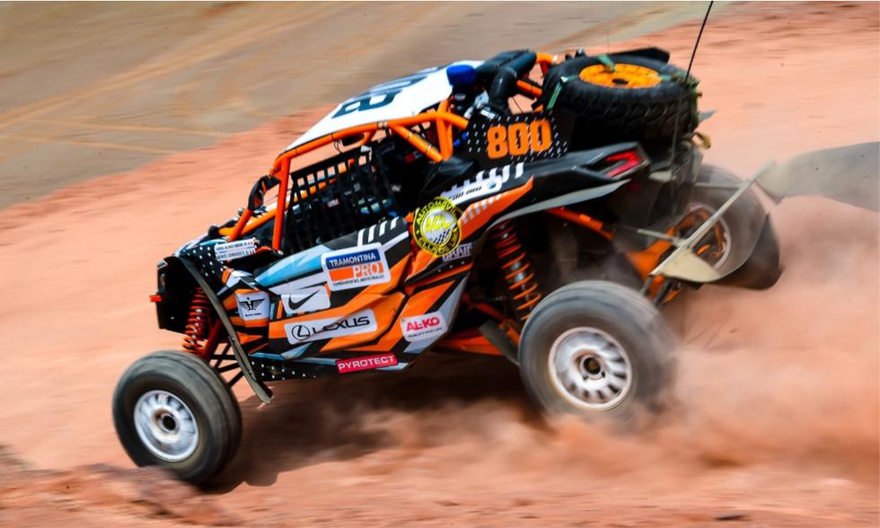 Falla mecánica le juega mala pasada a Nicolás Fuchs en el Rally Playas 2020 | Foto: Itea