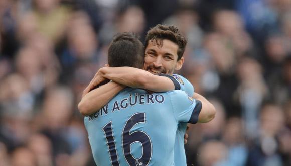 Manchester City venció 2-0 a West Ham con un gol de Sergio Agüero [VIDEO]