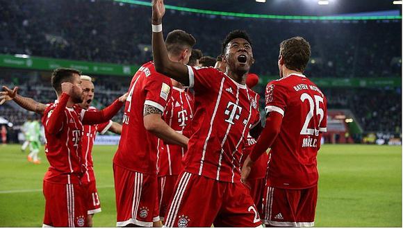Bundesliga: Bayern Munich y la increíble remontada al Wolfsburgo por 2-1