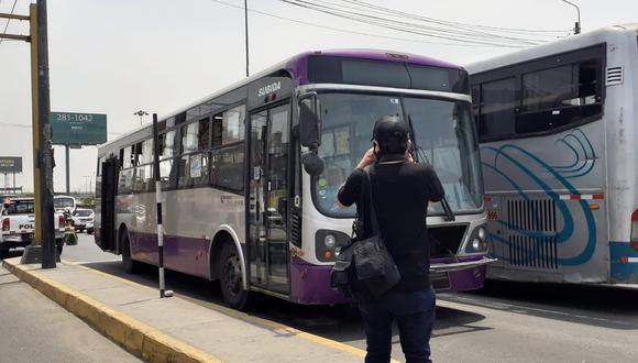 El consorcio Santa Catalina presta servicio en el Corredor Morado con una flota de 57 buses, y que dejarán de circular 40, ya que 17 unidades fueron dadas de baja por falta de mantenimiento y recursos. (Foto: GEC)