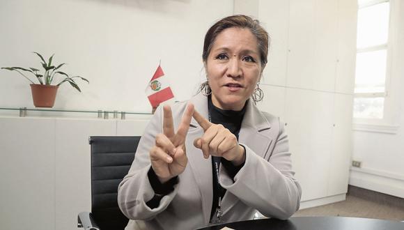 Gabriela Jiménez asumió el cargo de jefa de Inmunizaciones del Minsa desde marzo de 2021. (Foto: Difusión | Minsa)