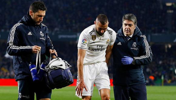 Karim Benzema será operado y baja en Real Madrid