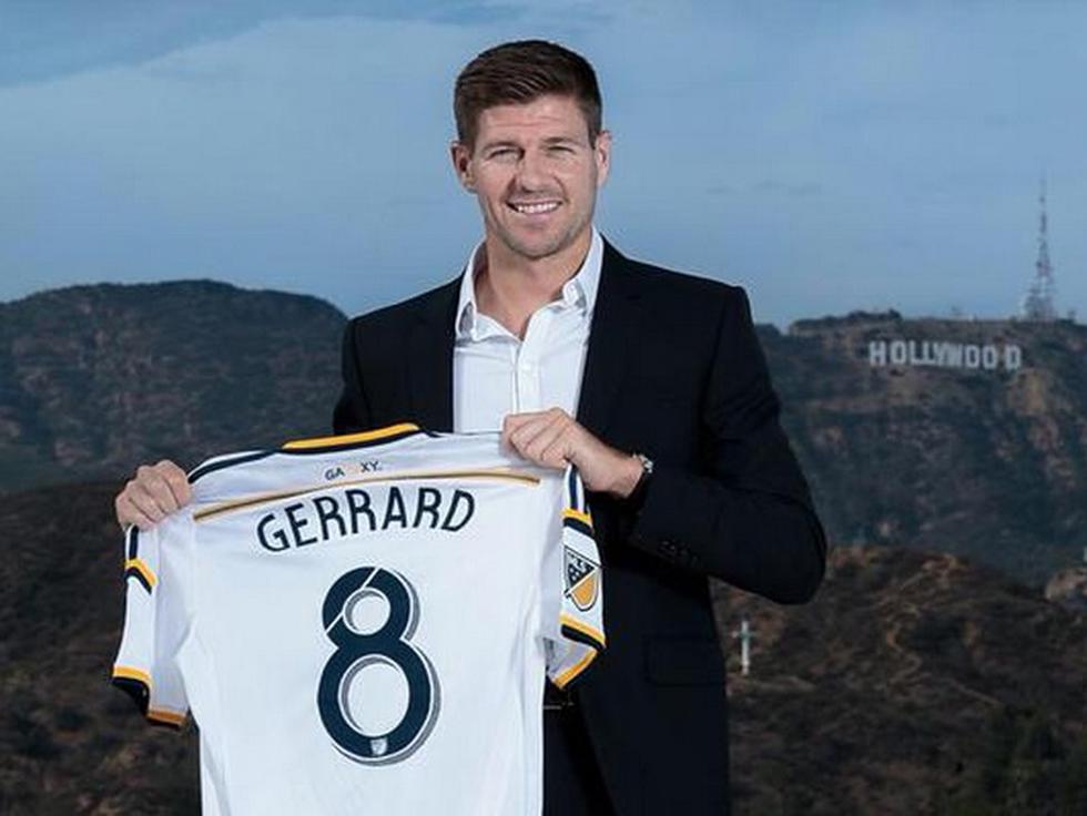 Los Ángeles Galaxy presentó a Steven Gerrard