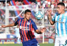 Racing venció 1-0 a San Lorenzo con gol de Mauricio Martínez en la Superliga Argentina [VIDEO]