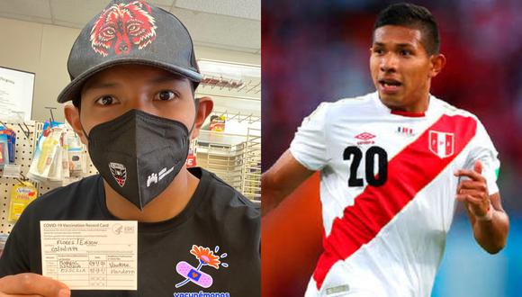 El futbolista de DC United y la selección peruana, Edison Flores, recibió la segunda dosis de la vacuna contra el COVID y publicó una fotografía en sus historias de Instagram.