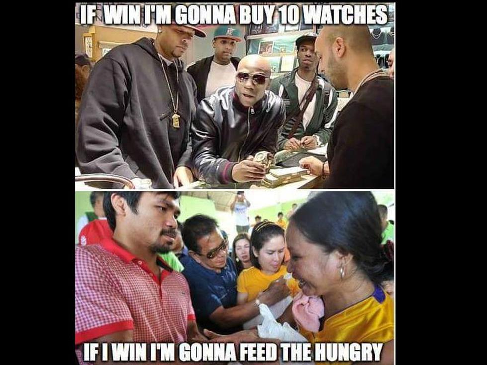 Mayweather vs Pacquiao: estos son los memes sobre la 'Pelea del Siglo' [FOTOS]