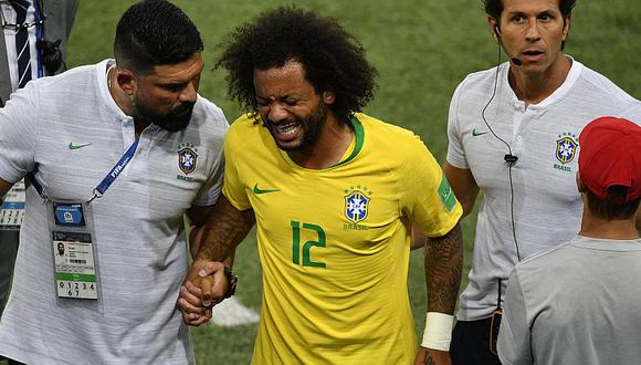 Marcelo dejó la selección de Brasil debido a una lesión 