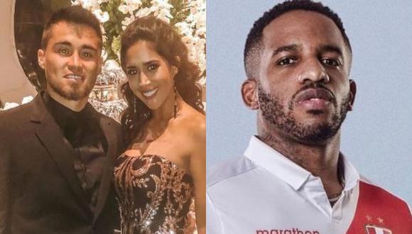 La esposa del futbolista Rodrigo Cuba aseguró que “por nada del mundo” dejaría que el jugador vaya a las reuniones que organiza Jefferson Farfán.