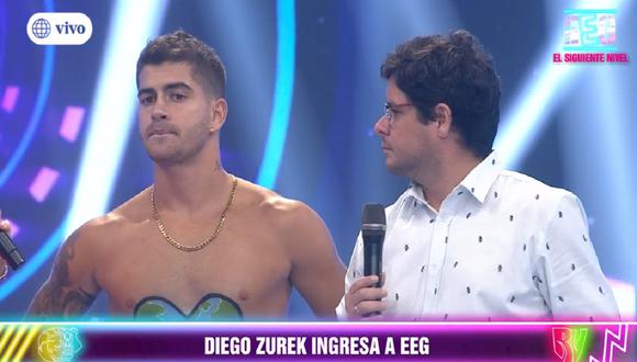 Diego Zurek es el nuevo integrante de "Esto es guerra". (Foto: Captura América TV)