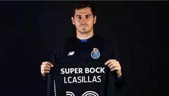 Iker Casillas y sus primeras palabras como jugador del Porto