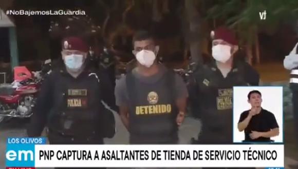 Dos venezolanos asaltaron a su compatriota. (Captura TV Perú)