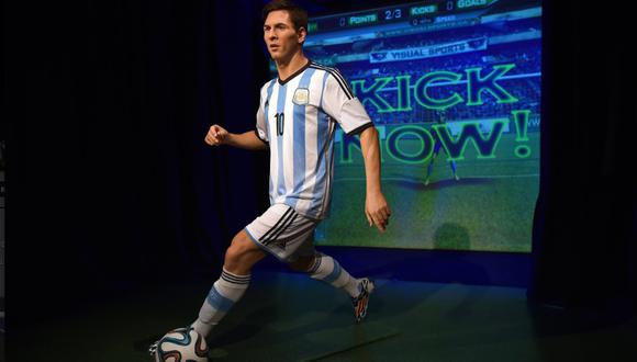 Lionel Messi en Museo de Madame Tussauds en Nueva York [FOTO]