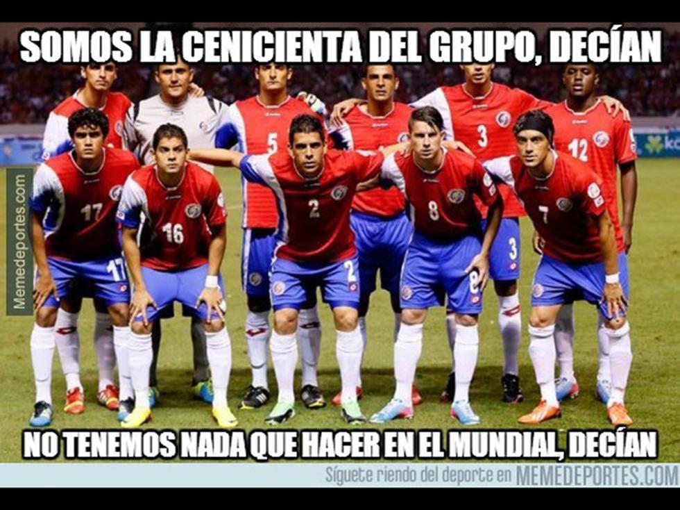 Los memes tras el triunfo de Costa Rica sobre Italia [FOTOS]
