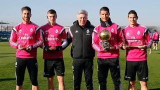 Real Madrid felicitó a Cristiano Ronaldo por su Balón de Oro [FOTOS]