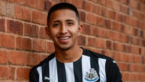 El joven volante marcó un nuevo golazo en los entrenamientos del Newcastle. (Foto: Newcastle United)