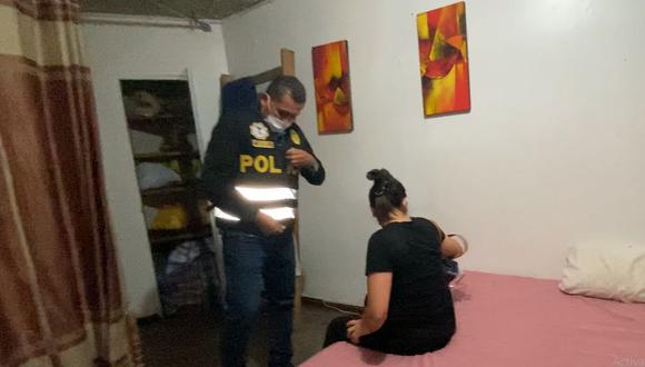 La Policía allanó un prostíbulo clandestino tras un trabajo de inteligencia. (Foto: Municipalidad de Miraflores)