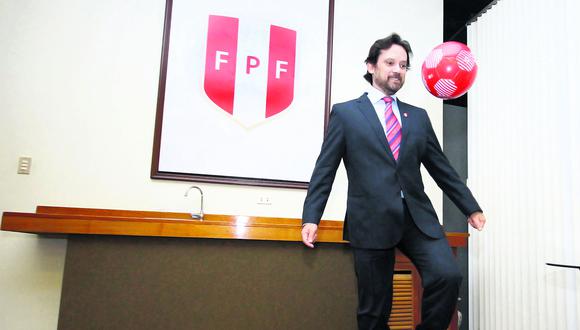 Juan Matute, nuevo secretario de la FPF: "Haremos respetar al fútbol peruano"