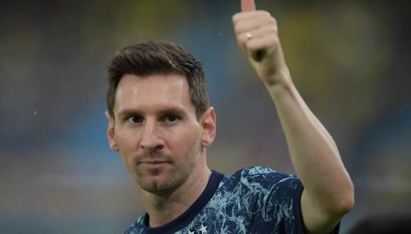 Messi opinó que Argentina llega "en un buen momento" a la Copa América. (Foto: AFP)