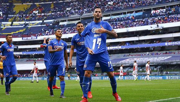 Con asistencia de Yotún, Cruz Azul goleó 4-1 a Lobos BUAP de Duarte y Da Silva