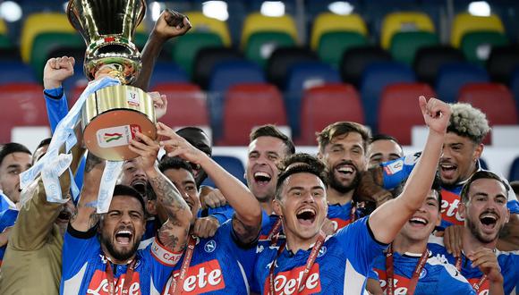 Napoli derrotó por penales a Juventus y se quedó con la Copa Italia 2020. Los Bianconeros desperdiciaron dos penales, mientras que los napolitanos convirtieron todos. (Foto: AFP)
