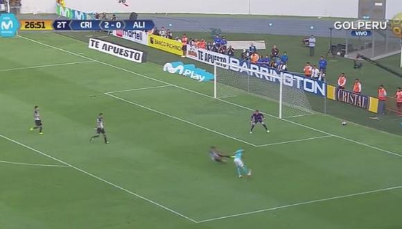Emanuel Herrera marca el 3 a 0 para goleada de Sporting Cristal [VIDEO]