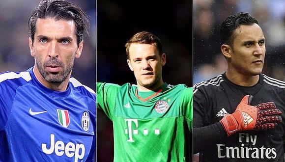 Buffon, Navas y Neuer finalistas al Mejor Arquero del año 