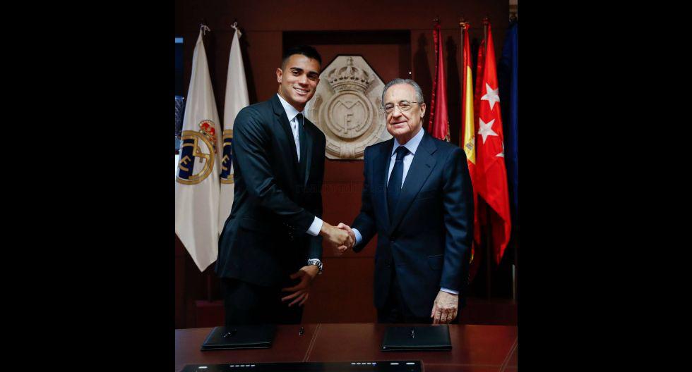 Las postales de la presentación de Reinier como jugador de Real Madrid. (Foto: Real Madrid)