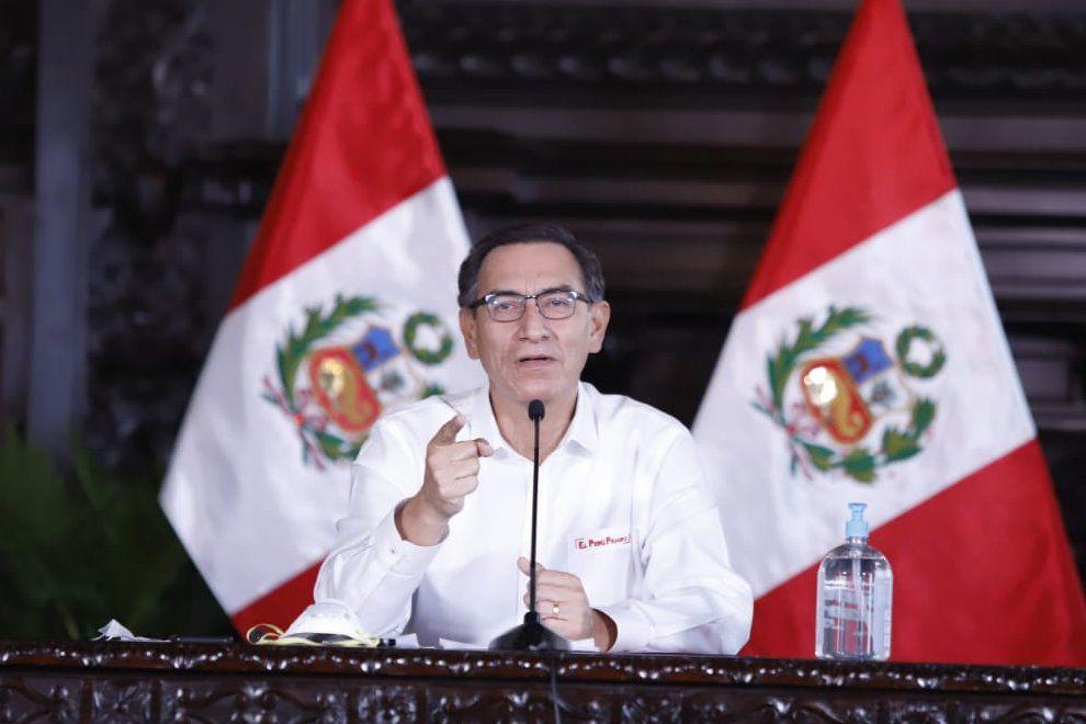 Martín Vizcarra contó este lunes en conferencia que tuvo comunicación con los presidentes de China y Corea del Sur