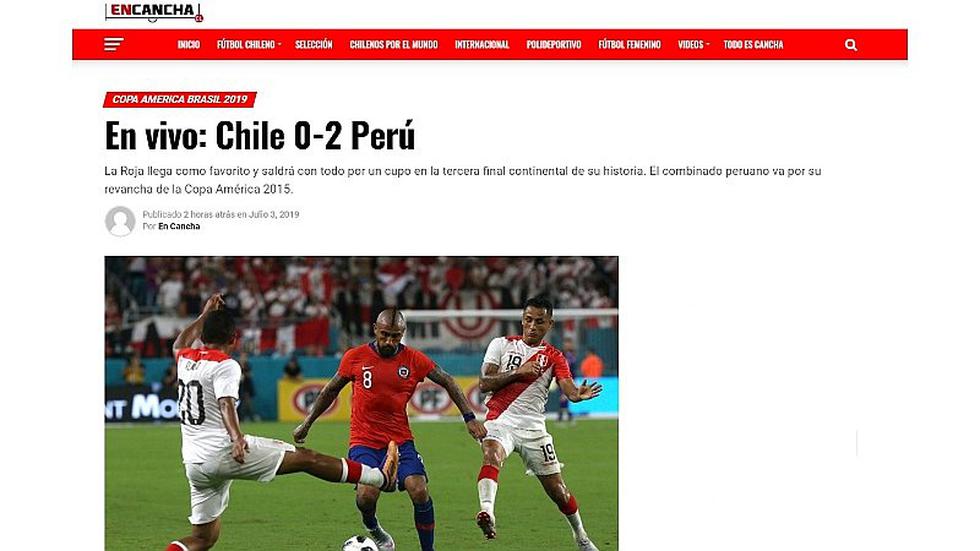 Perú bailó a Chile | Así reaccionaron en Chile tras victoria de la selección peruana en la Copa América | FOTOS