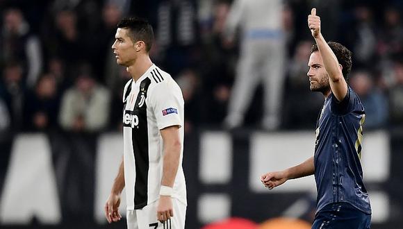 Juventus perdió 1-2 a Manchester United pero sigue líder del Grupo H 