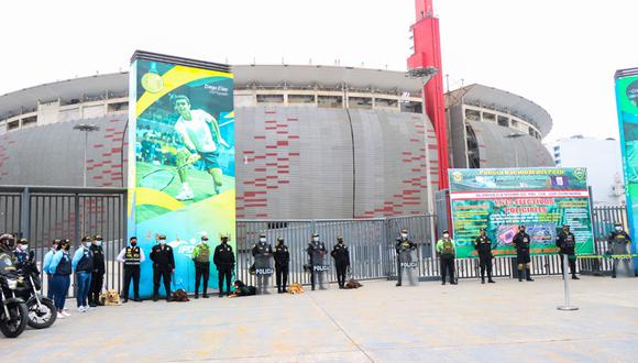 Más de 1.600 policías brindarán seguridad en la final de fútbol de la Liga 1 entre Alianza Lima y Sporting Cristal a jugarse este domingo 21 de noviembre en el Estadio Nacional. (Foto: PNP)