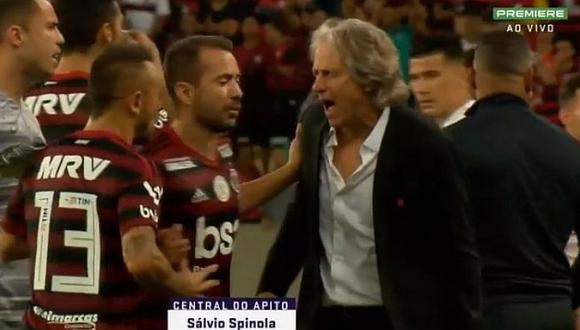 Internacional vs. Flamengo | Técnico y jugador del 'Fla' se dijeron de todo y casi se van a los golpes | VIDEO