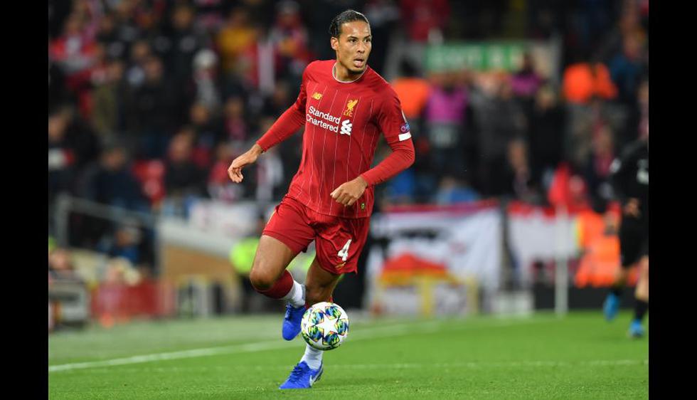 Virgil van Dijk, en 110.7 millones de dólares. (Foto: AFP)