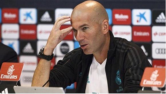 Zinedine Zidane: "Estoy cansado de escuchar que Real Madrid está mal"