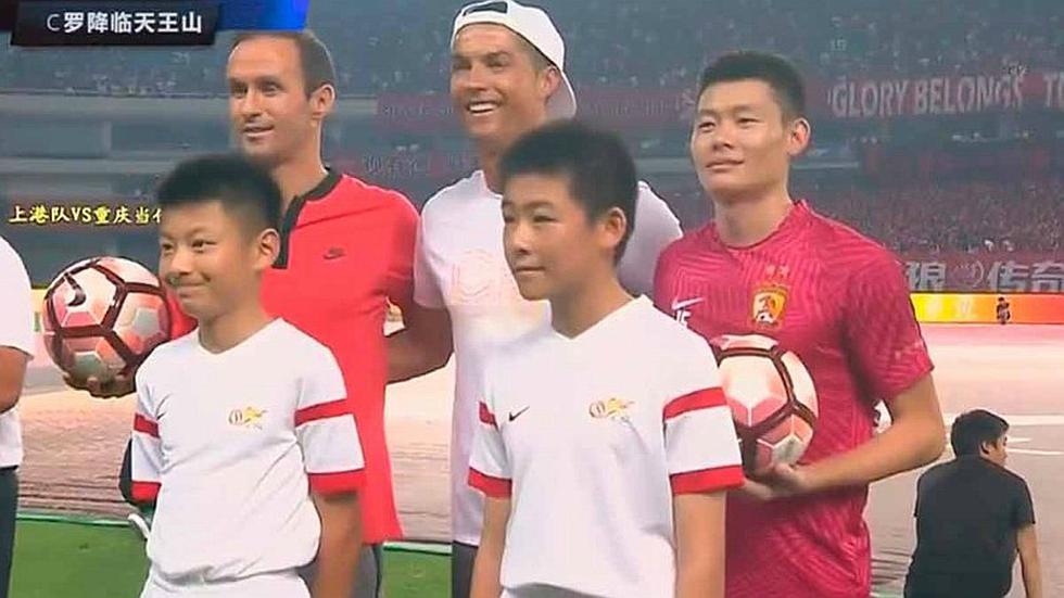 Cristiano Ronaldo causa furor durante su estadía en China [FOTOS]