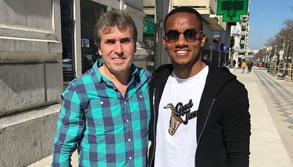 Selección peruana: André Carrillo recibió la visita de Néstor Bonillo